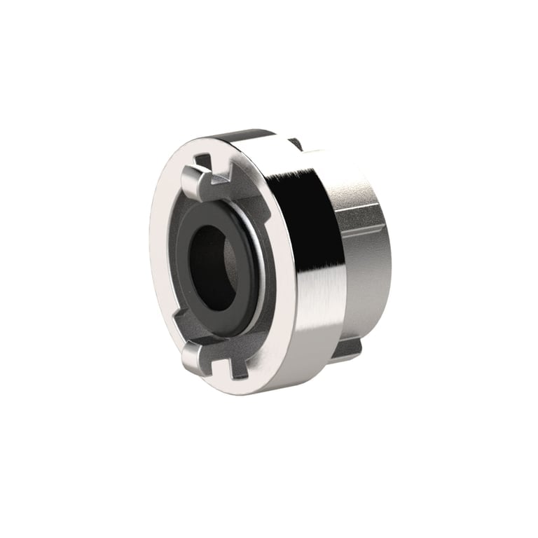 Riegler 108232 Storz-Festkupplung, Alu, Storz-Größe 65, KA 81 mm, G 2 1/2 IG - Bild 1