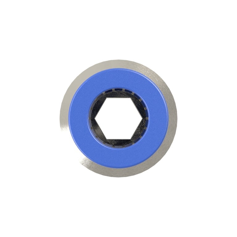 Riegler 109161 Gerade Steckverschraubung »Blaue Serie«, rund, G 1/4 außen Ø 4 mm - Bild 2
