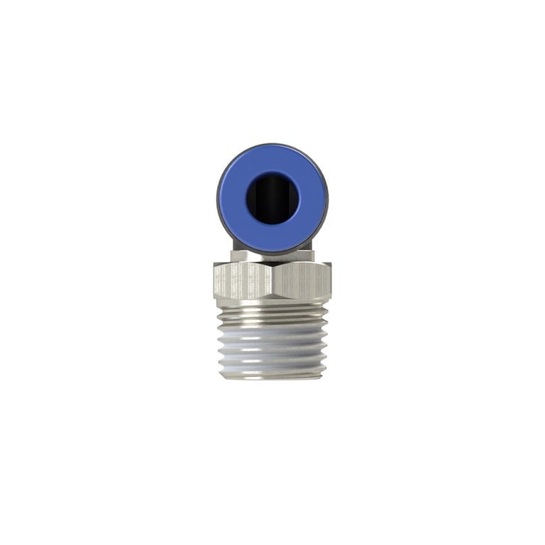 Riegler 109281 L-Steckverschraubung »Blaue Serie«, drehbar, R 1/8 außen, Ø 6 mm - Bild 2