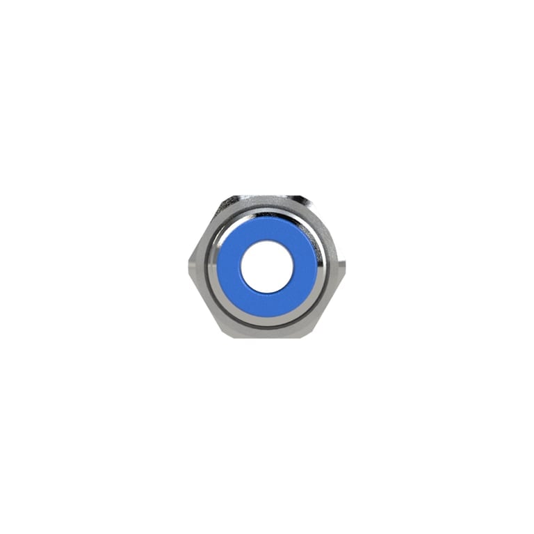 Riegler 109811 Gerade Schott-Steckverbindung »Blaue Serie«, M20x1,0, Schl.-Ø 10 - Bild 2