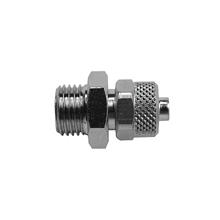 Riegler 110474 Gerade Einschraubverschraubung, G 1/8 a., für Schlauch 10/8 - Bild 1