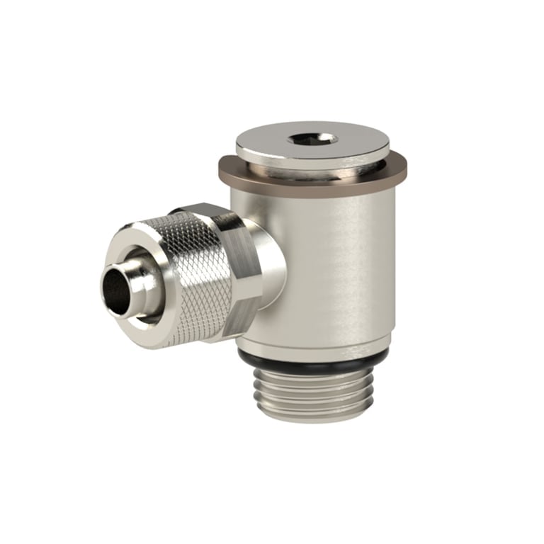 Riegler 110577 Winkel-Schwenkverschraubung, O-Ring, G 1/2 a., für Schlauch 12/10 - Bild 1