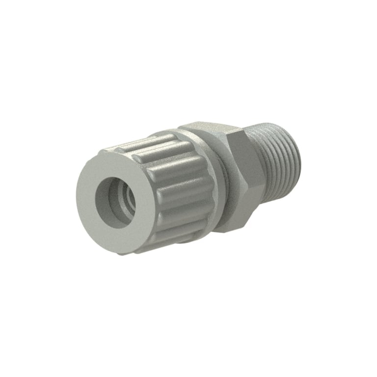 Riegler 110855 Gerade Einschraubverschraubung G 1/4 a., für Schlauch 9/12 mm, PP - Bild 1
