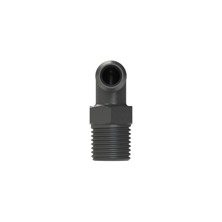 Riegler 110976 Winkel-Einschraubstutzen, R 1/4 a., für Schlauch LW 10 mm, PA 6 - Bild 2