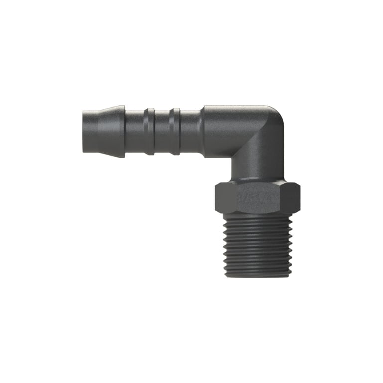 Riegler 110976 Winkel-Einschraubstutzen, R 1/4 a., für Schlauch LW 10 mm, PA 6 - Bild 3