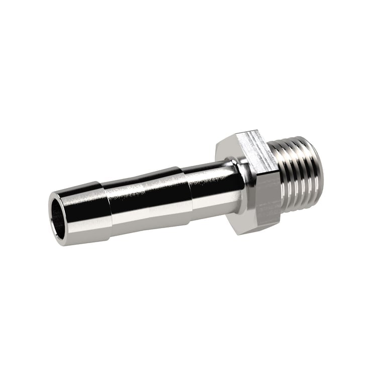 Riegler 111758 Einschraubschlauchtülle, G 3/4 a., für Schlauch LW 9, ES 1.4571 - Bild 1