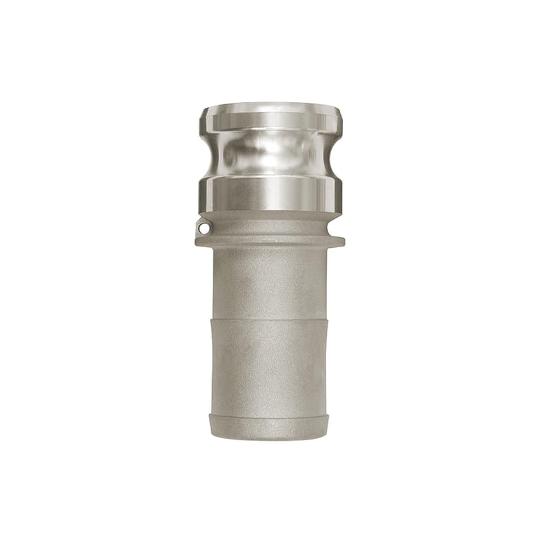 Riegler 108079 Kamlok-Schnellkupplungsstecker mit Tülle, Typ E, Alu, LW 63 - Bild 1