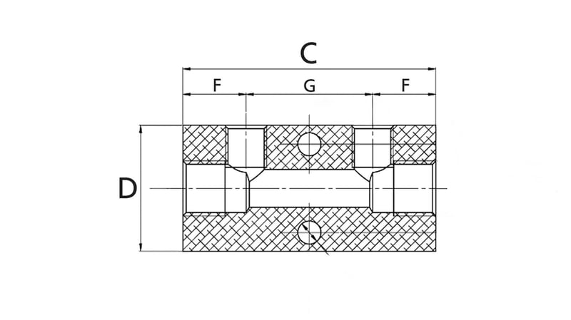Riegler 112536 Verteilerleiste, Abgänge einseitig, Eingang 2x3/8, Ausgang 2x1/8 - Bild 4