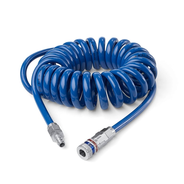 Riegler 113487 Spiralschl.-Sicherheitskupplung-Set, PUR, Schl.-ø 10x6,5, 2,0 m - Bild 2