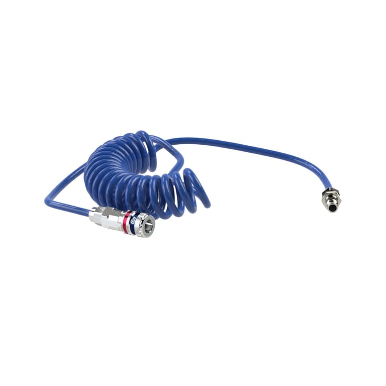Riegler 113487 Spiralschl.-Sicherheitskupplung-Set, PUR, Schl.-ø 10x6,5, 2,0 m - Bild 1