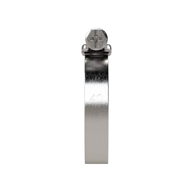 Riegler 114234 Schneckengewinde-Schl.schelle, Edelstahl (W5), 60 - 80 mm, 9 mm - Bild 2