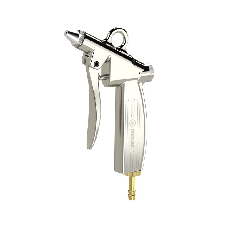 Riegler 114323 Blaspistole, Standarddüse, Alu-Druckguss vern., Nippel NW 7,2-7,8 - Bild 1