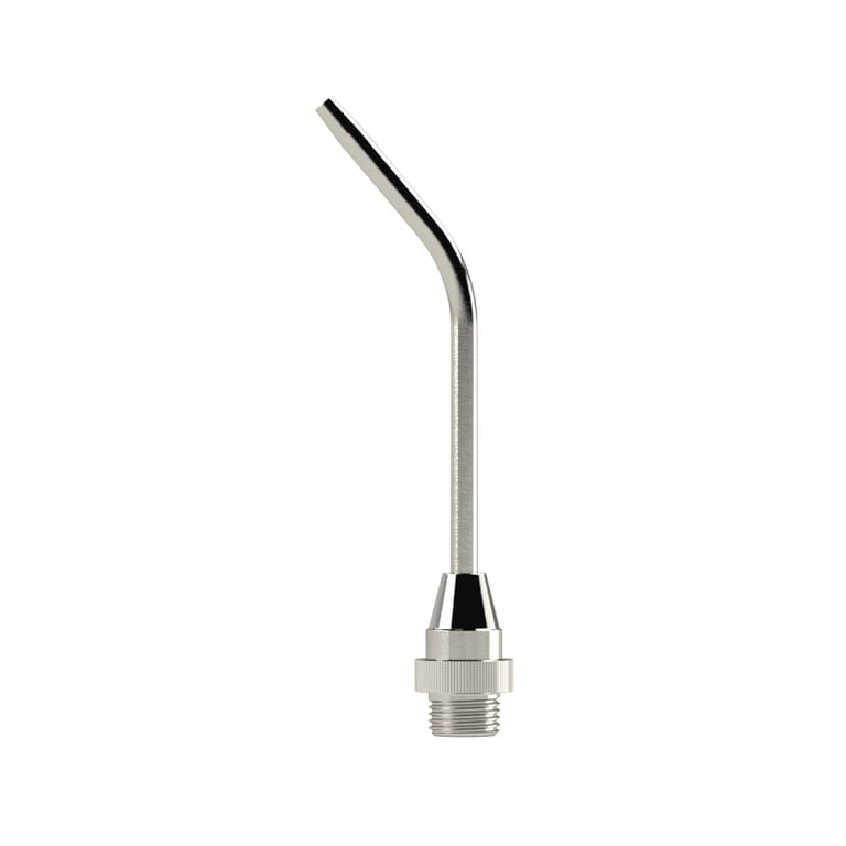 Riegler 114347 Verlängerungsdüse, Bohrung 3,0 mm, MS vern., 100 mm lang  gebogen - Bild 3