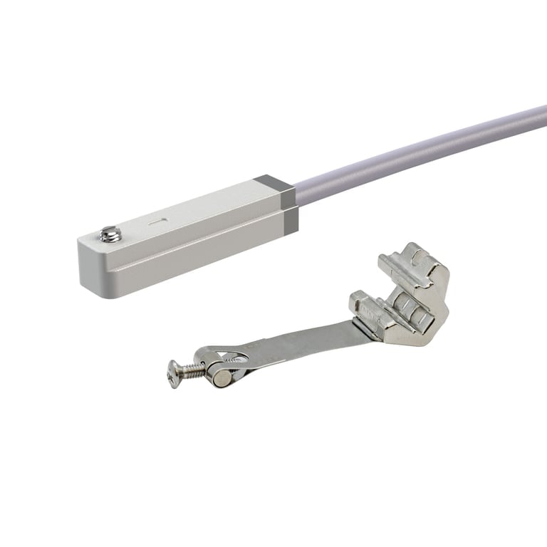 Riegler 115571 HALL-Sensor, M8-Stecker, 0,5 m Kabel, Rundzyl., PNP, Kolben-Ø 8