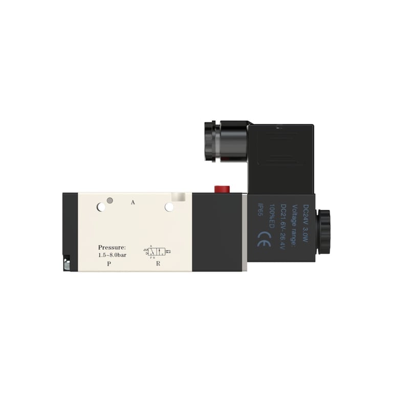 Riegler 116102 3/2-Wegeventil elektropn., monostabil, NC, G 1/4, 24VDC, 850l/min - Bild 3