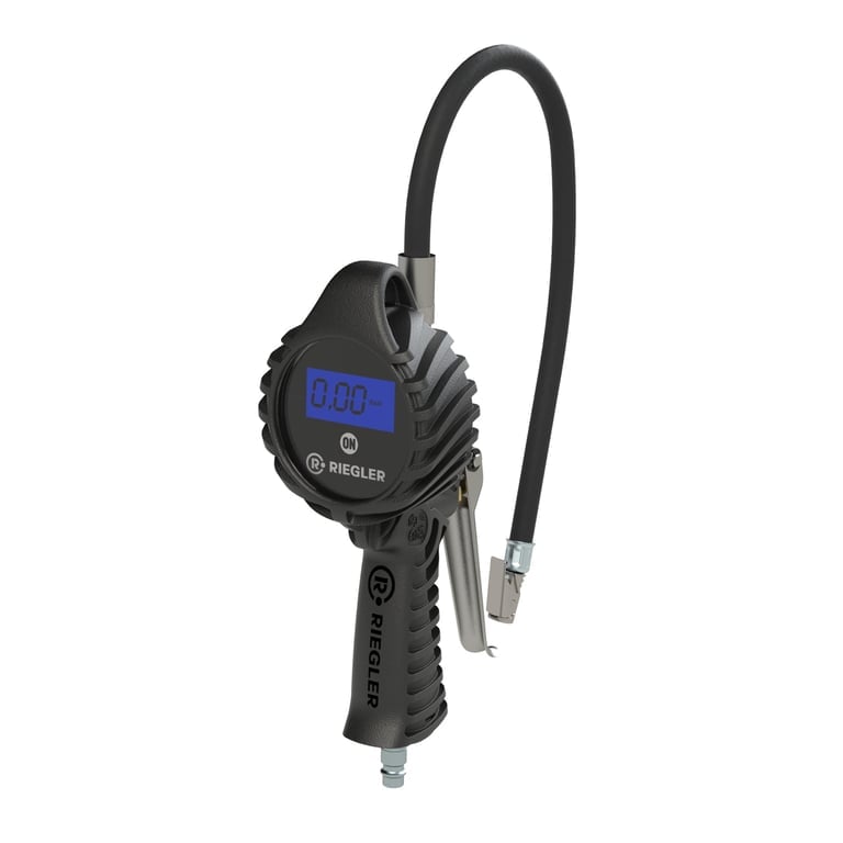 Riegler 116963 Digitaler Handreifenfüllmesser MS, Mano Ø 80 mm, 0-12 bar - Bild 1