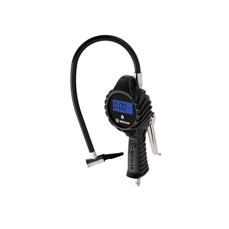 Riegler 116964 Digitaler Handreifenfüllmesser HS, Mano Ø 80 mm, 0-12 bar - Bild 1