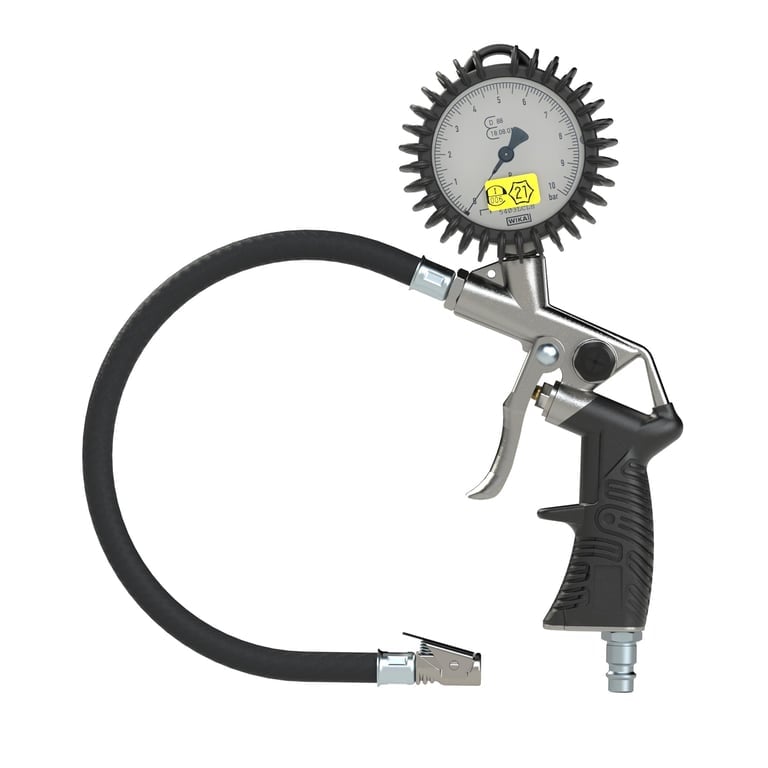 Riegler 117141 Stand.-Handreifenfüllmesser MS, Mano Ø 63 mm, geeicht, 0-10 bar - Bild 3