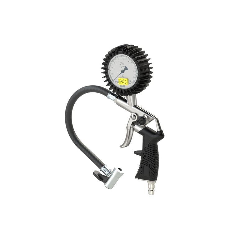 Riegler 117142 Stand.-Handreifenfüllmesser HS, Mano Ø 63 mm, geeicht, 0-10 bar - Bild 1