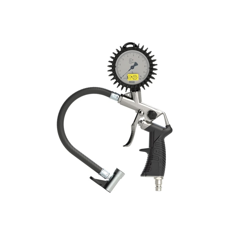 Riegler 117142 Stand.-Handreifenfüllmesser HS, Mano Ø 63 mm, geeicht, 0-10 bar - Bild 3