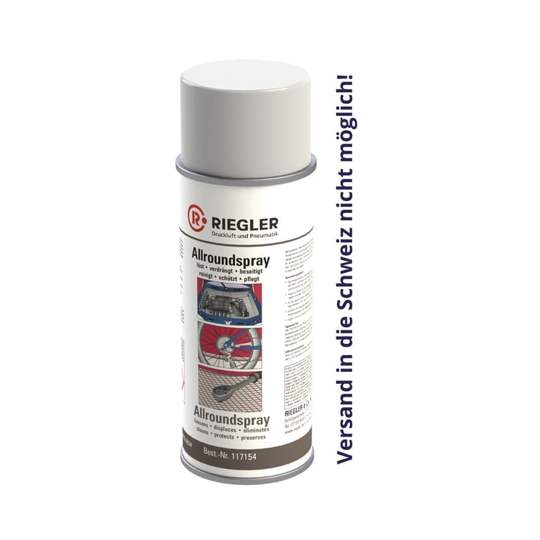 Riegler 117154 Allroundspray, ohne PTFE, 400 ml