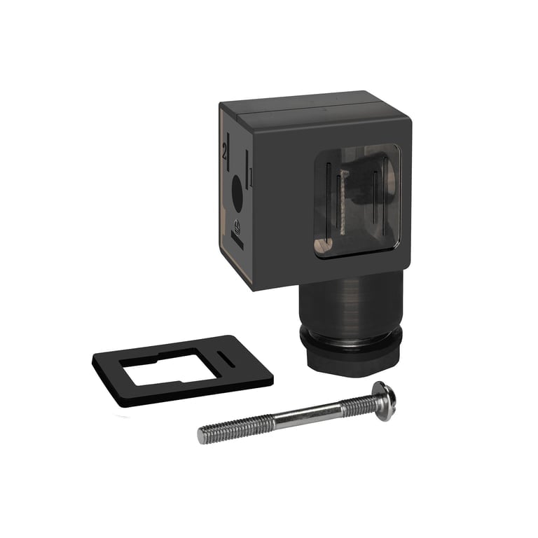 Riegler 117922 Gerätestecker mit LED, AC, für BG 200 - 400