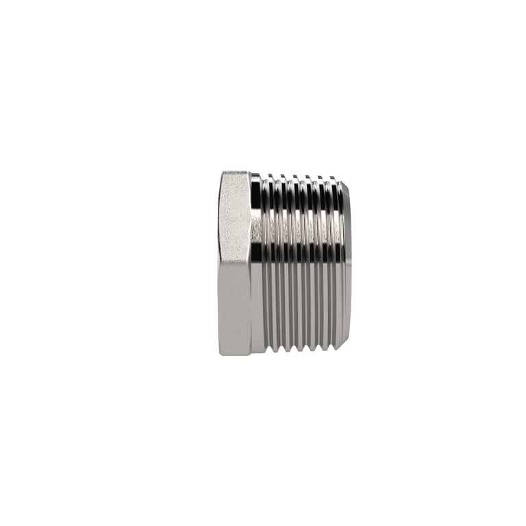 Riegler 118489 Reduziernippel, R 1 1/2 AG, Rp 1 1/4 IG, SW 50, ES 1.4408 - Bild 2