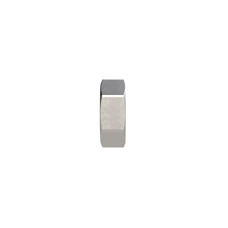 Riegler 119331 Sechskant-Gegenmutter, G 1/8, IG, SW 18, ES 1.4408 - Bild 2