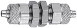 Riegler 110682 Schottverschraubung, M12x1,0, für Schlauch 8/6, SW 17, ES 1.4571 - Bild 1