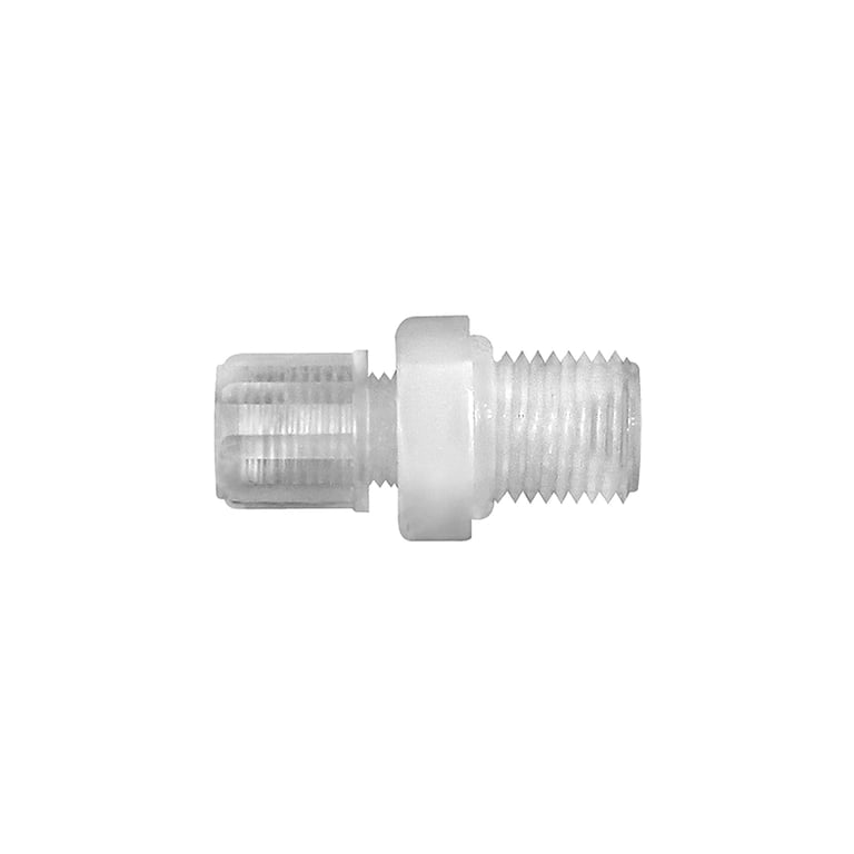 Riegler 110901 Gerade Einschraubverschraubung G 1/8 a., für Schlauch 6/8 mm, PFA - Bild 1