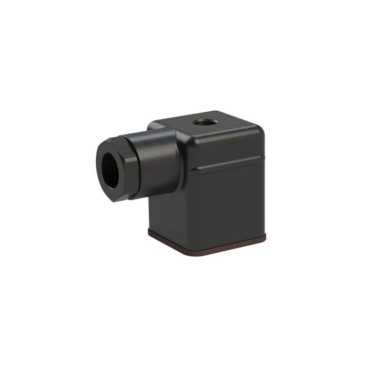 Riegler 124702 Gerätesteckdose, Bauform A, 12-24 V, AC/DC, LED, M16 IG - Bild 1