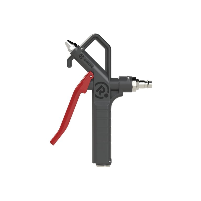 Riegler 129376 Blaspistole, Kunstst., Standardd., ob. anschließb., Nippel NW 7,2 - Bild 2