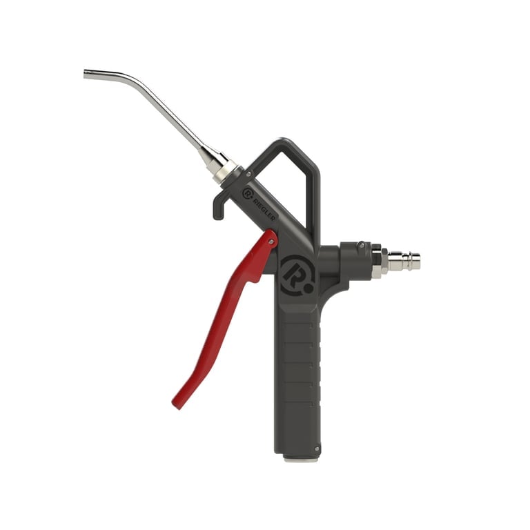 Riegler 129386 Blaspistole, Kunstst., Stabd., ob. anschließb., Nippel NW 7,2 - Bild 2