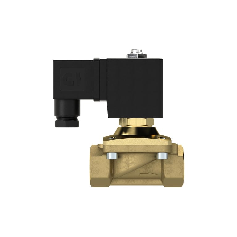 Riegler 129449 2/2 MV, NC, MS, G 3/8, DN13, PN 0-12, NBR, zwangsg., 24V AC - Bild 3