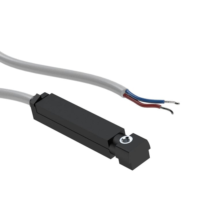 Riegler 129638 REED-Sensor, 2-Draht, 5m Kabel, 5-130V AC/DC, 6W, NO, LED