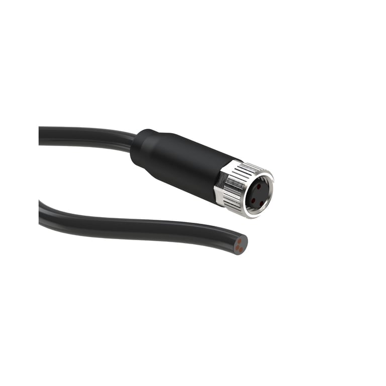 Riegler 129669 Sensorkabel mit M8-Stecker, geradlinig, 5m, PVC