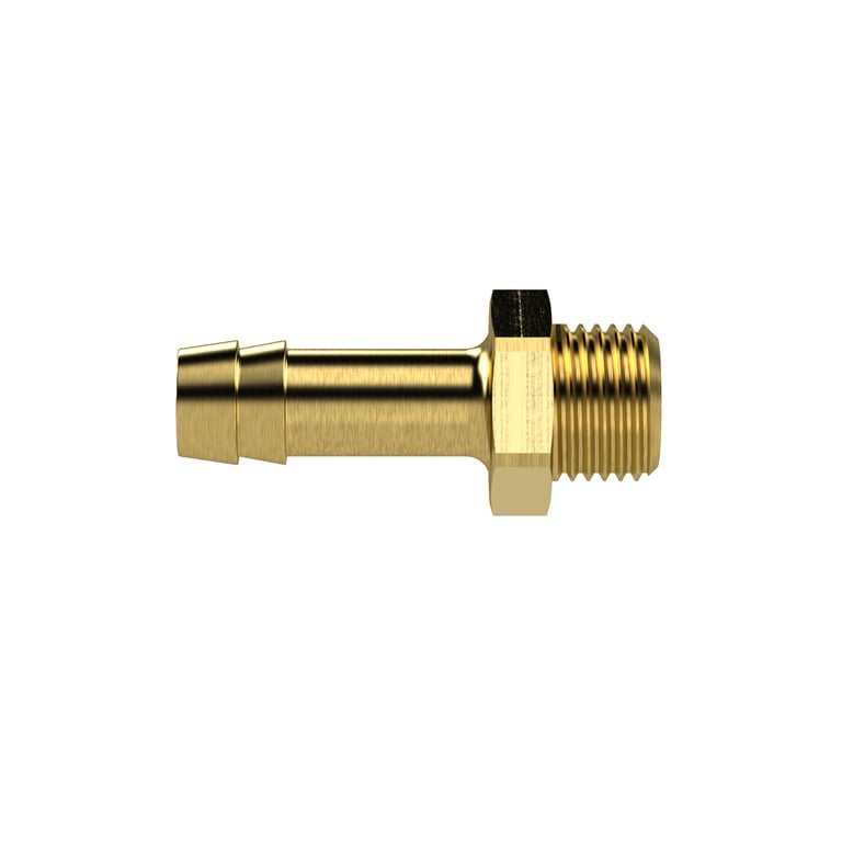 Riegler 130993 Einschraubschlauchtülle, G 3/8, für Schlauch LW 4 mm, SW 19, MS - Bild 3