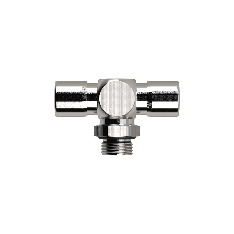 Riegler 131587 T-Steckverschraubung »NonPlusUltra«, drehb., G 3/8, Ø 8mm, VPE10 - Bild 2