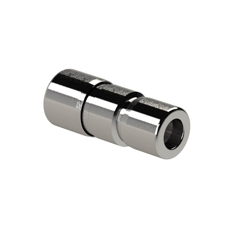 Riegler 131769 Gerade Steckverbindung »NonPlusUltra«, red., Ø 10/8 mm, VPE 10 - Bild 1