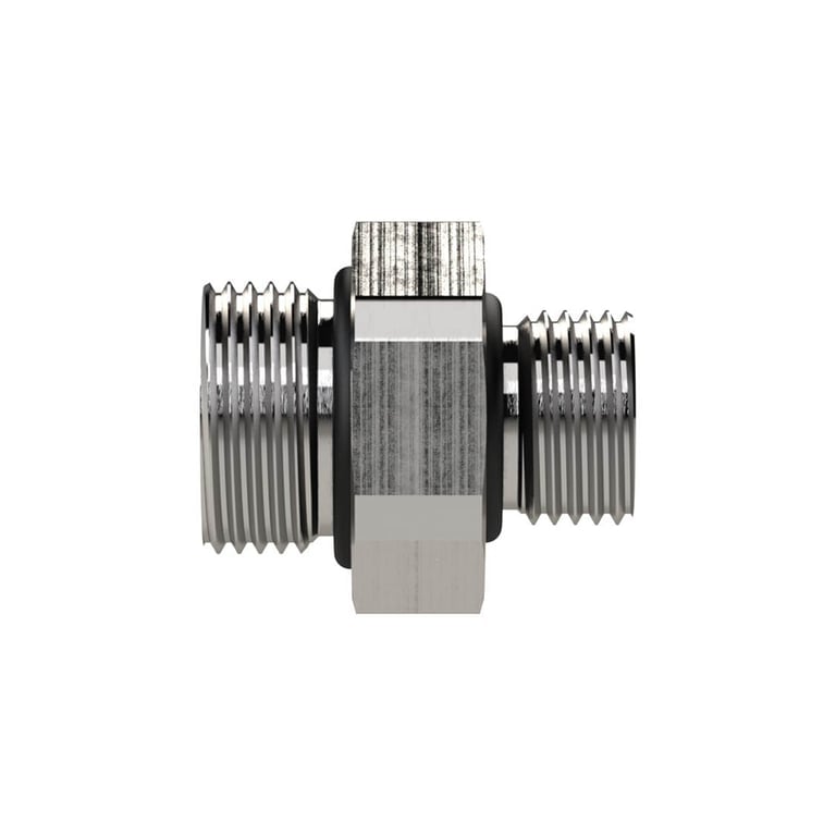 Riegler 132175 Doppelgewindenippel »NonPlusUltra«, red., G1/4, G1/8, VPE10 - Bild 2