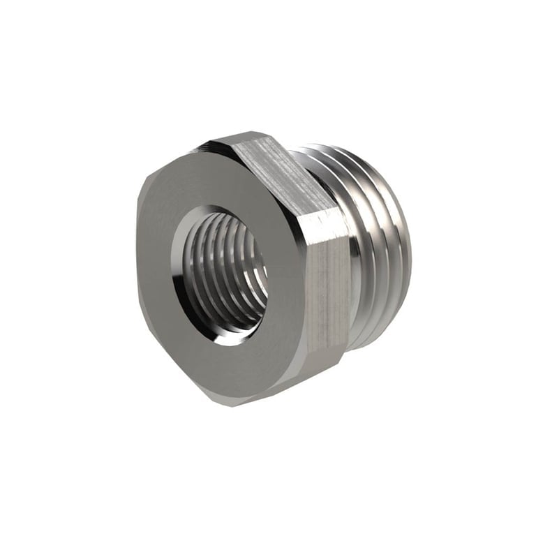 Riegler 132215 Reduziernippel »NonPlusUltra«, G3/8 AG, G1/4 IG, VPE10 - Bild 1