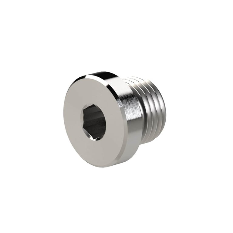Riegler 132312 Verschlussschraube »NonPlusUltra«, ISK, G1/2, SW10, VPE10 - Bild 1