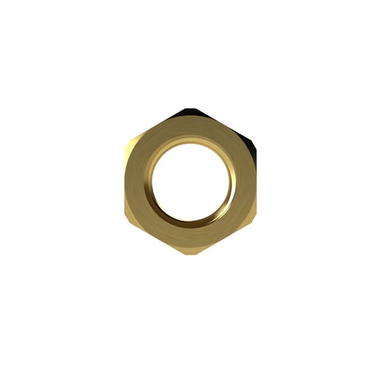 Riegler 134445 Reduziernippel kurz, G 1/2 a., G 1/4 i., SW 24, Messing - Bild 2