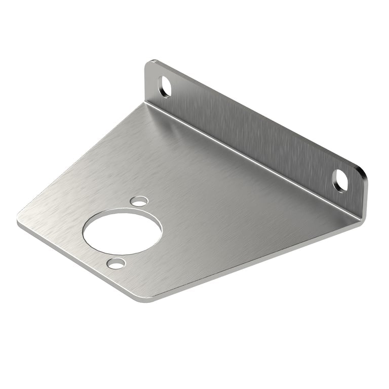 Riegler 135505 Haltewinkel, für Druck-, Filterregler und Filter, G 1/4 und G 3/8