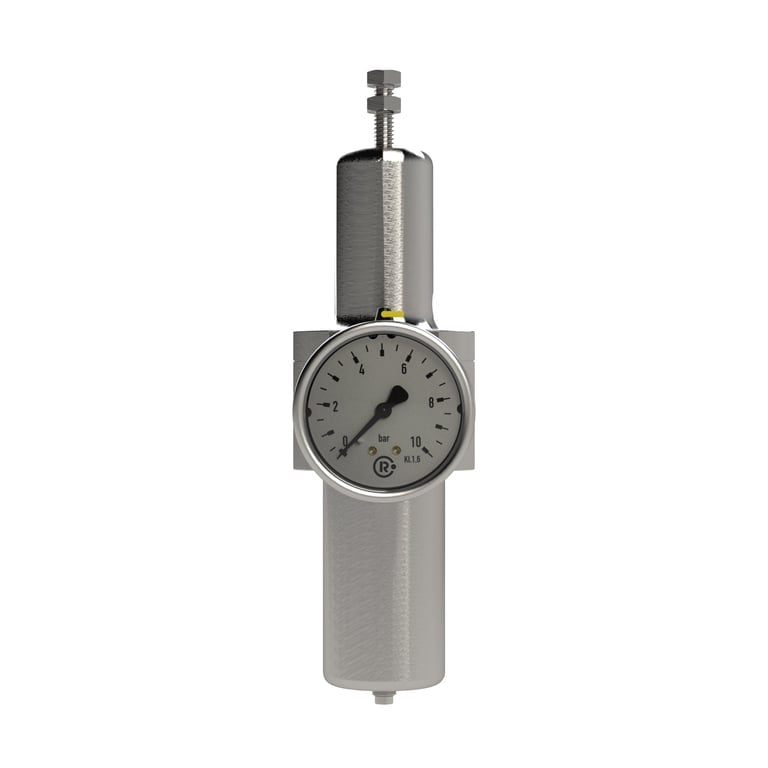 Riegler 136595 Edelstahl-Filterregler 1.4404, rücksteuerbar, G 3/8, 1,0 - 17 bar - Bild 2