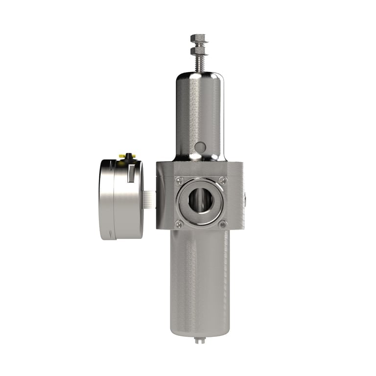 Riegler 136637 Edelstahl-Filterregler 1.4404, rücksteuerbar, G 1, 1,0 - 17 bar - Bild 3