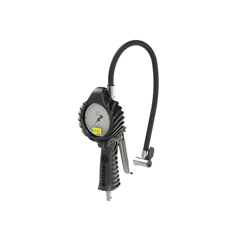Riegler 136783 Stand.-Handreifenfüllmesser HS, Mano Ø 80 mm, geeicht, 0 - 12 bar - Bild 1