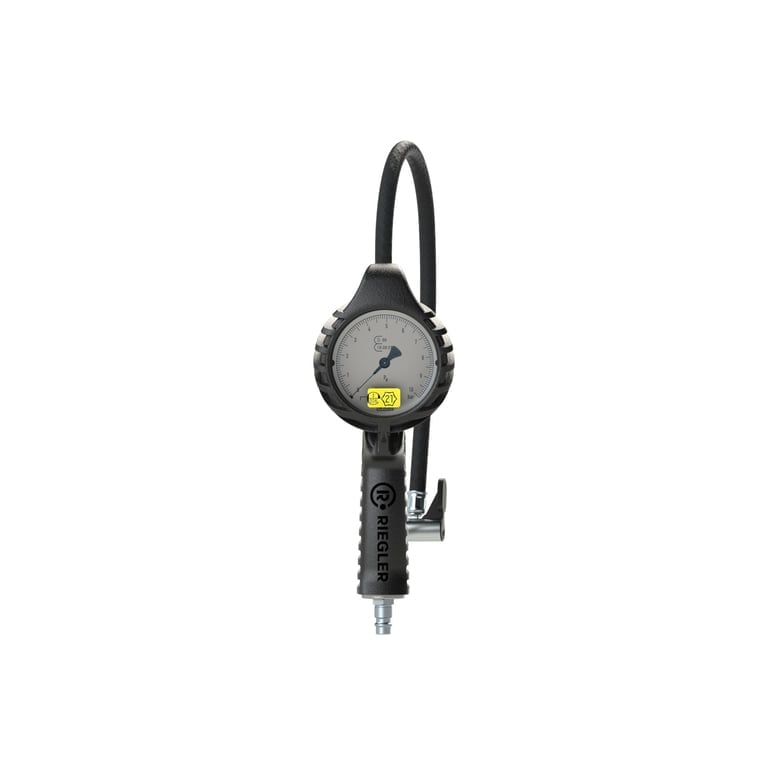 Riegler 136783 Stand.-Handreifenfüllmesser HS, Mano Ø 80 mm, geeicht, 0 - 12 bar - Bild 2