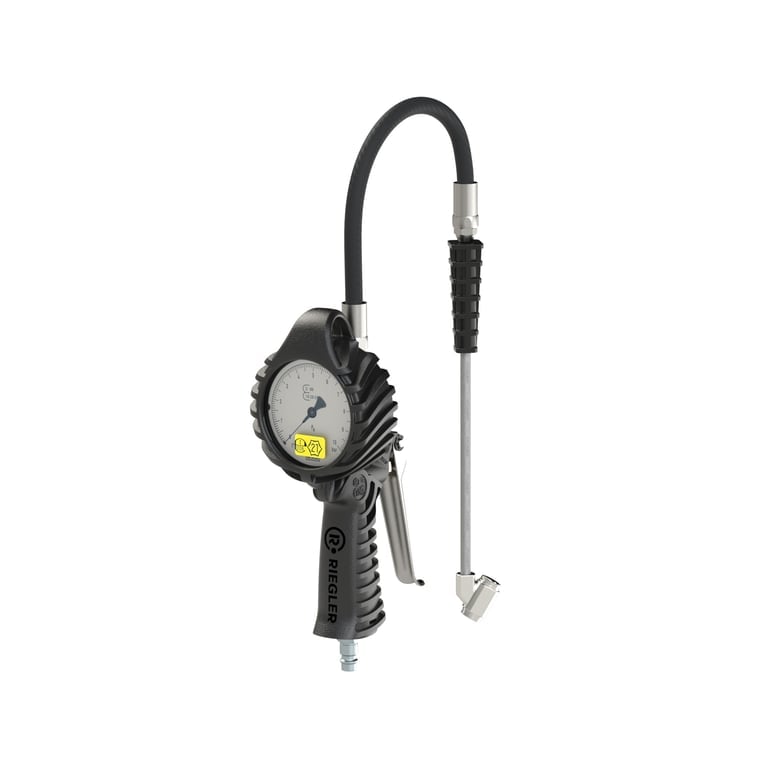 Riegler 136786 Stand.-Handreifenfüllmesser TS, Mano Ø 80 mm, geeicht, 0 - 12 bar - Bild 1