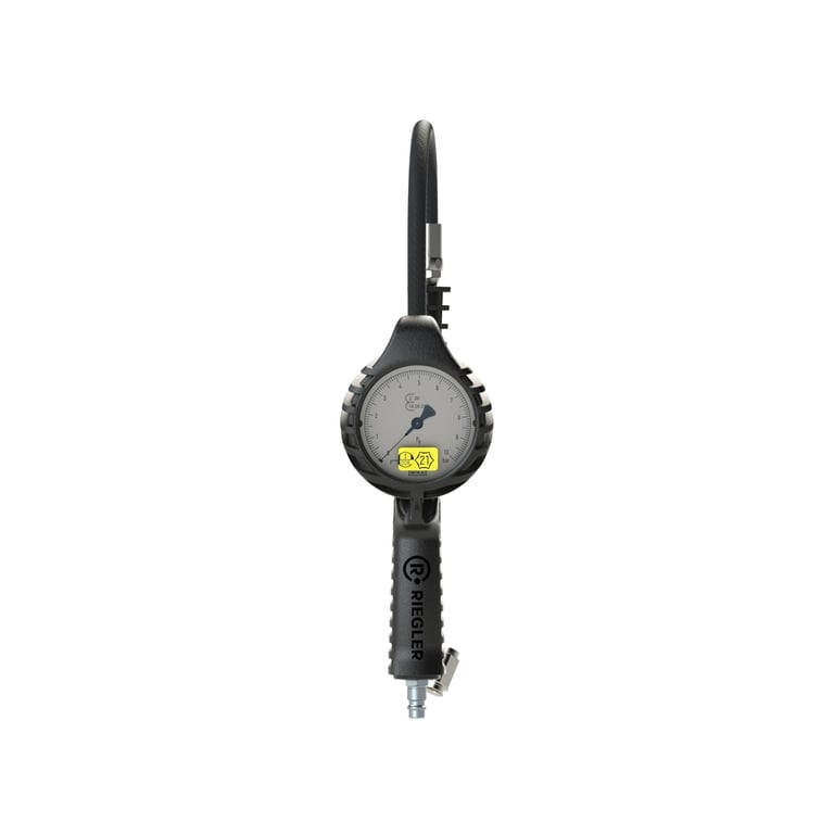 Riegler 136786 Stand.-Handreifenfüllmesser TS, Mano Ø 80 mm, geeicht, 0 - 12 bar - Bild 2